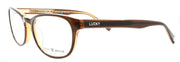 1-LUCKY BRAND Dynamo Unisex Kids Eyeglasses Frames 48-16-135 Brown + CASE-751286246339-IKSpecs