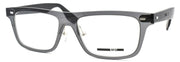 1-McQ Alexander McQueen MQ0025O 001 Unisex Eyeglasses 53-17-145 Transparent Gray-889652010717-IKSpecs