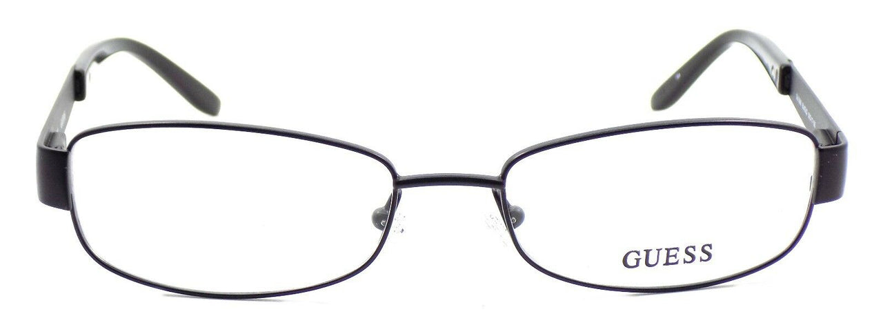 2-GUESS GU2392 BLKSI Women's Eyeglasses Frames 53-17-135 Black & Silver + CASE-715583785274-IKSpecs