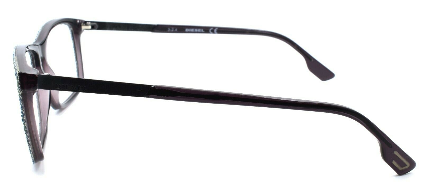 3-Diesel DL5166 003 Men's Eyeglasses Frames 55-16-145 Spotted Denim / Grey-664689683666-IKSpecs