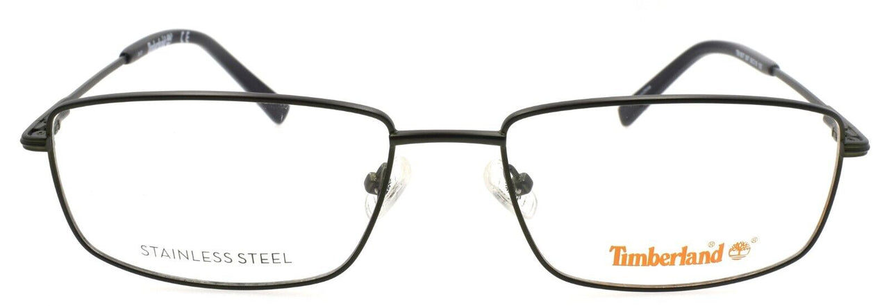TIMBERLAND TB1607 002 Men's Eyeglasses Frames Large 58-18-150 Matte Dark Green