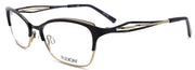 1-Flexon W3000 001 Women's Eyeglasses Frames Black 51-17-135 Titanium Bridge-883900202817-IKSpecs
