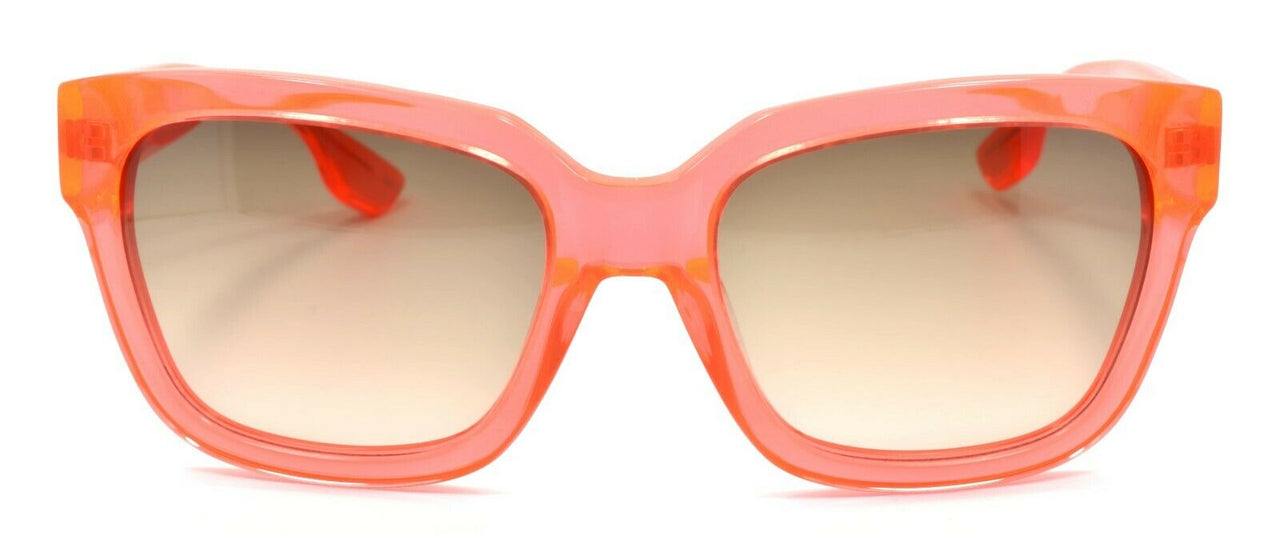 2-McQ Alexander McQueen MQ0029S 003 Women's Sunglasses Orange Crystal / Gradient-889652011141-IKSpecs