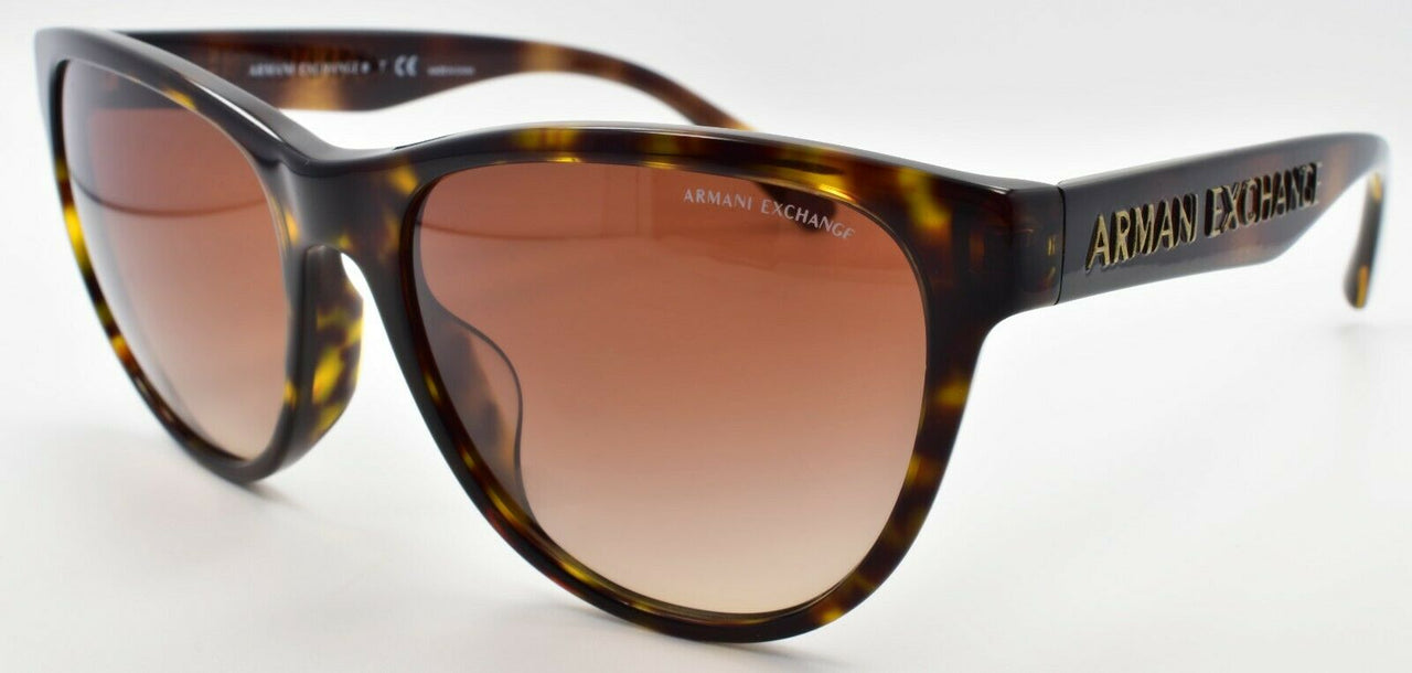 1-Armani Exchange AX4105S 82135A Women's Sunglasses Havana / Brown Gradient-8056597193825-IKSpecs