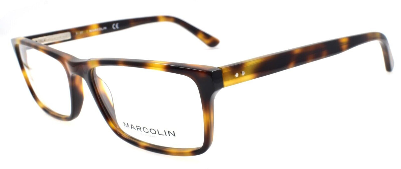 Marcolin MA3008 052 Men's Eyeglasses Frames 56-17-145 Dark Havana