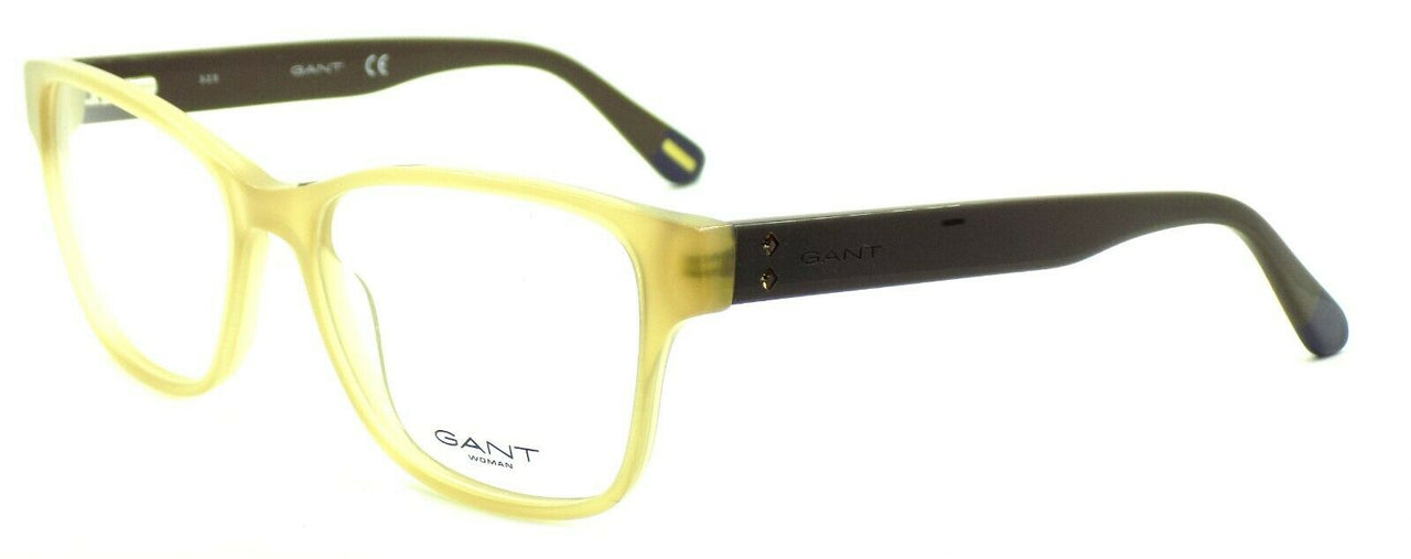 1-GANT GA4065 045 Women's Eyeglasses Frames 52-16-135 Shiny Light Brown + CASE-664689797653-IKSpecs