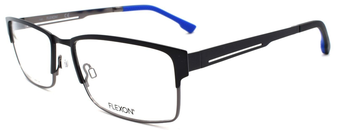 1-Flexon E1048 001 Men's Eyeglasses Frames Black 55-17-145 Flexible Titanium-883900202992-IKSpecs