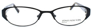 2-Jones New York JNY J135 Women's Eyeglasses Frames Petite 49-16-135 Black-751286228410-IKSpecs