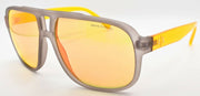 1-Armani Exchange AX4104S 8238F6 Aviator Sunglasses Matte Grey / Orange Red Mirror-7895653201583-IKSpecs