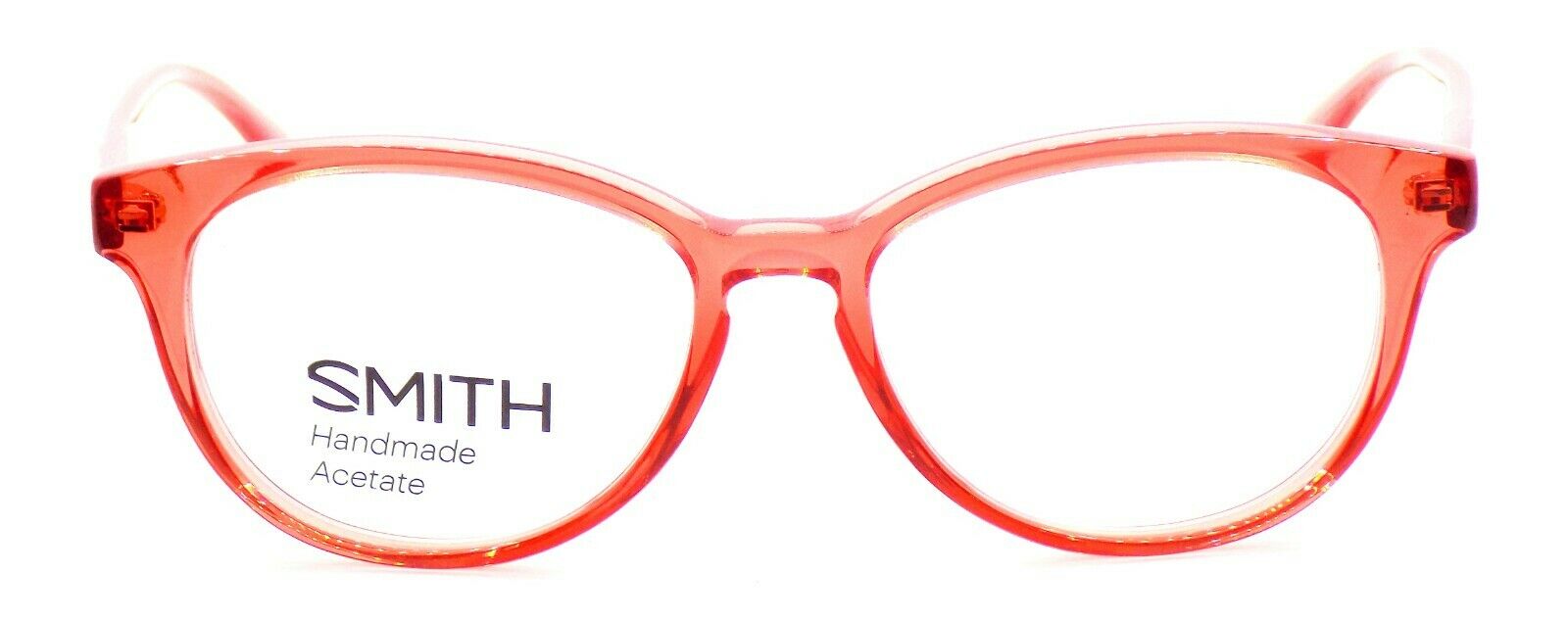 2-SMITH Optics Finley 5M9 Women's Eyeglasses Frames 51-16-140 Crystal Red + CASE-716737716403-IKSpecs