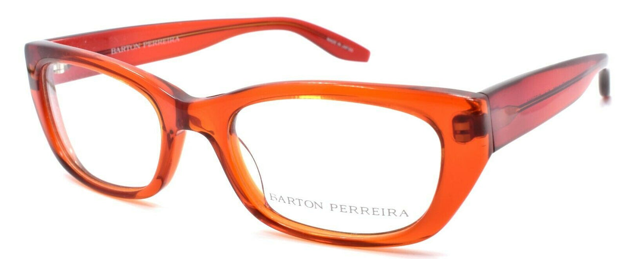 1-Barton Perreira Diprima FLA Women's Eyeglasses Frames 50-19-135 Flame Red-672263038030-IKSpecs