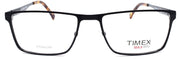 2-Timex 2:41 PM Men's Eyeglasses Titanium Large 56-178-150 Black-715317011204-IKSpecs