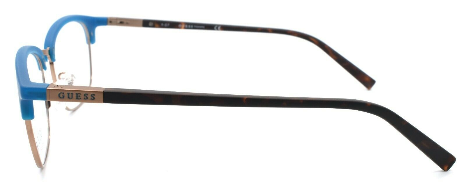 3-GUESS GU3024 088 Eye Candy Women's Eyeglasses Frames 51-17-135 Matte Turquoise-664689924622-IKSpecs