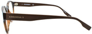 3-CONVERSE CV5018 201 Men's Eyeglasses Frames Round 49-20-145 Crystal Dark Root-886895508537-IKSpecs