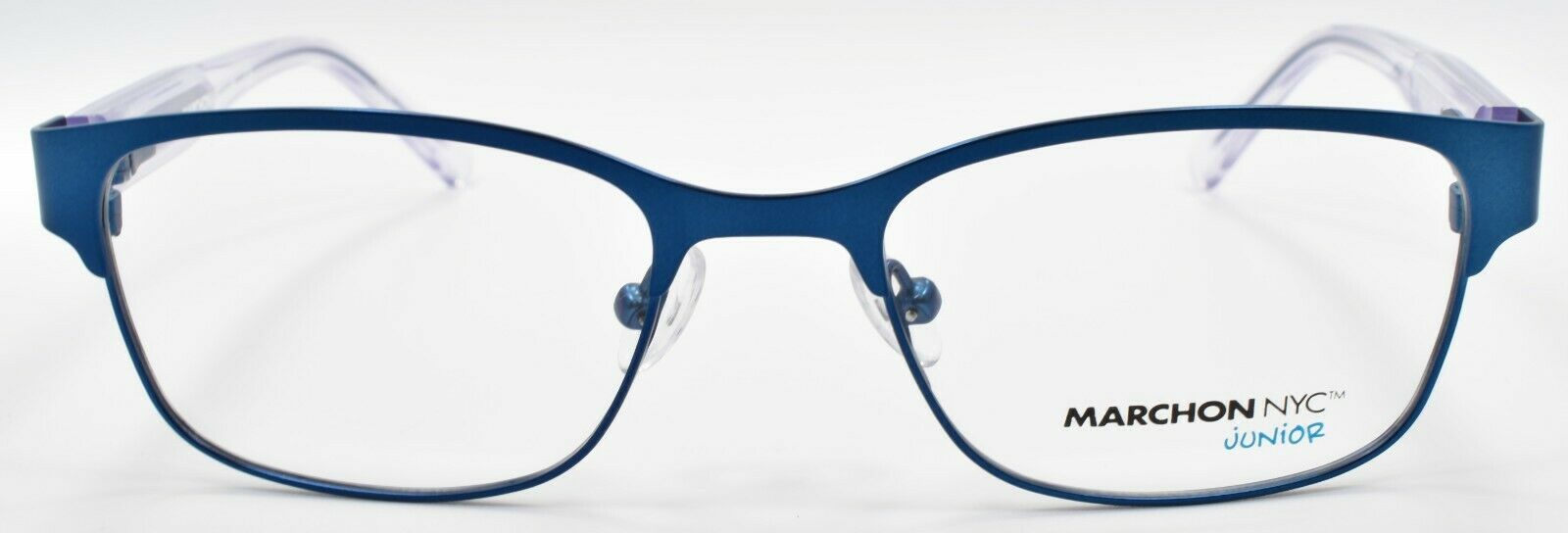 2-Marchon Junior M-7000 320 Kids Girls Eyeglasses Frames 47-17-130 Teal-886895402217-IKSpecs