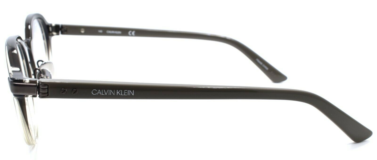 3-Calvin Klein CK20504 079 Men's Eyeglasses Frames 48-21-145 Smoke / Crystal-883901122947-IKSpecs