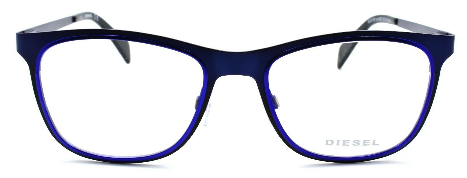 2-Diesel DL5139 092 Unisex Eyeglasses Frames 53-19-145 Blue Two Tone-664689669035-IKSpecs