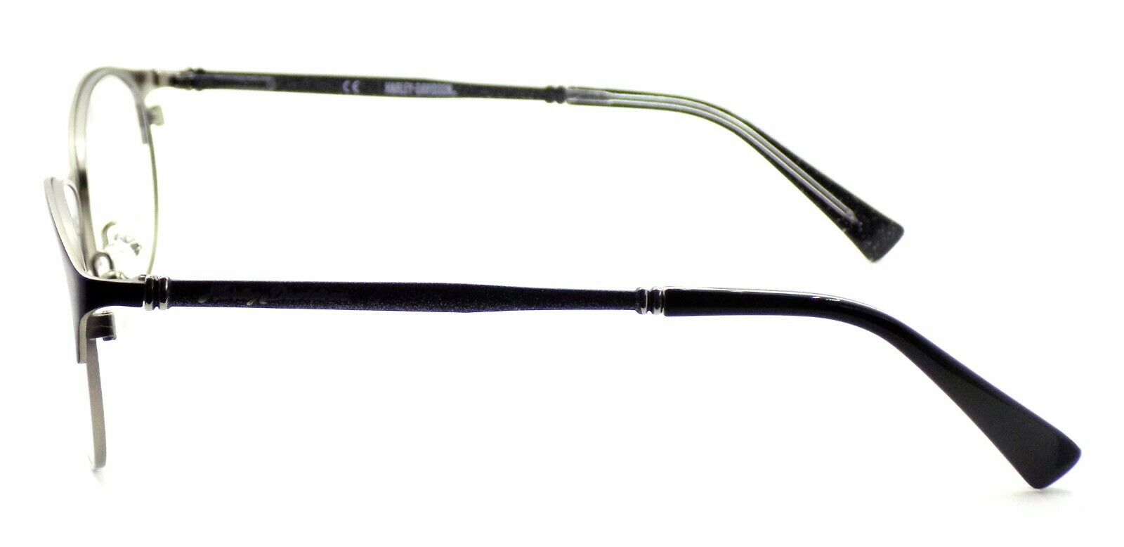 3-Harley Davidson HD516 BLK Women's Eyeglasses Frames LARGE 57-17-140 Black + CASE-715583539334-IKSpecs