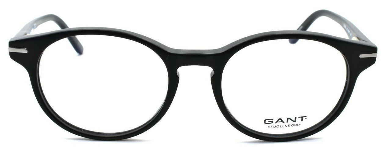 2-GANT GA3060 002 Men's Eyeglasses Frames Round 48-17-140 Matte Black-664689694389-IKSpecs