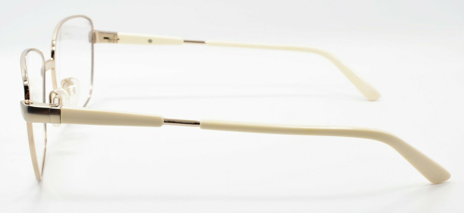 3-Skaga 3876 Agneta 5206 Women's Eyeglasses Frames 56-16-145 Pale Gold / Ivory-IKSpecs