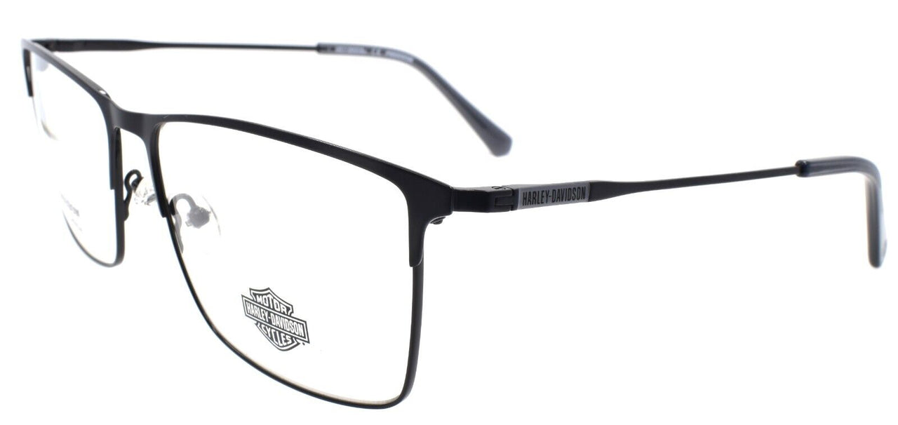 Harley Davidson HD9018 002 Men's Eyeglasses Titanium Large 60-16-150 Black