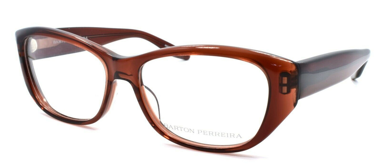 1-Barton Perreira Sexton SBR Women's Eyeglasses Frames 54-15-138 Sierra Brown-672263039426-IKSpecs