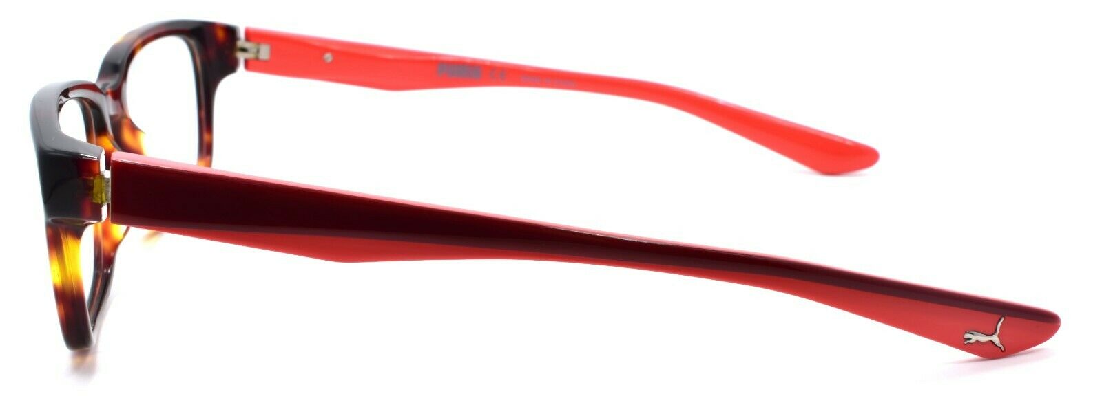 3-PUMA PU0068O 002 Men's Eyeglasses Frames 52-17-140 Havana / Red-889652033075-IKSpecs