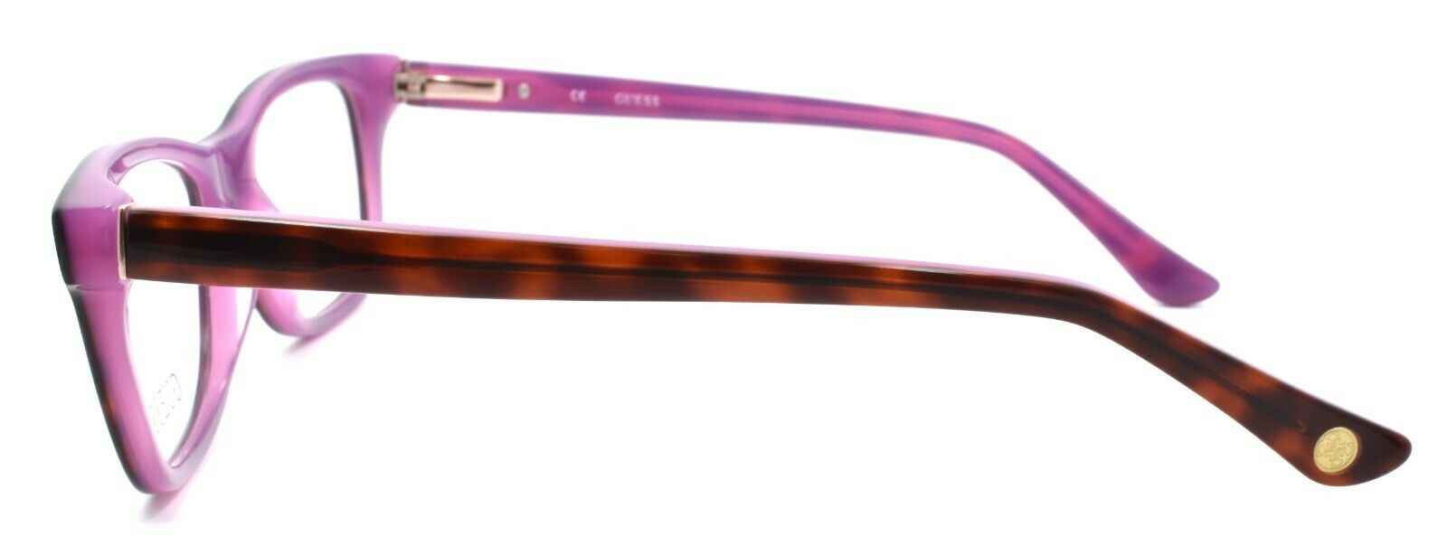 3-GUESS GU2518 052 Women's Eyeglasses Frames 50-17-135 Dark Havana + CASE-664689713912-IKSpecs