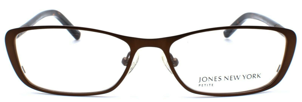 2-Jones New York JNY J140 Women's Eyeglasses Frames Petite 51-15-135 Brown-751286272161-IKSpecs