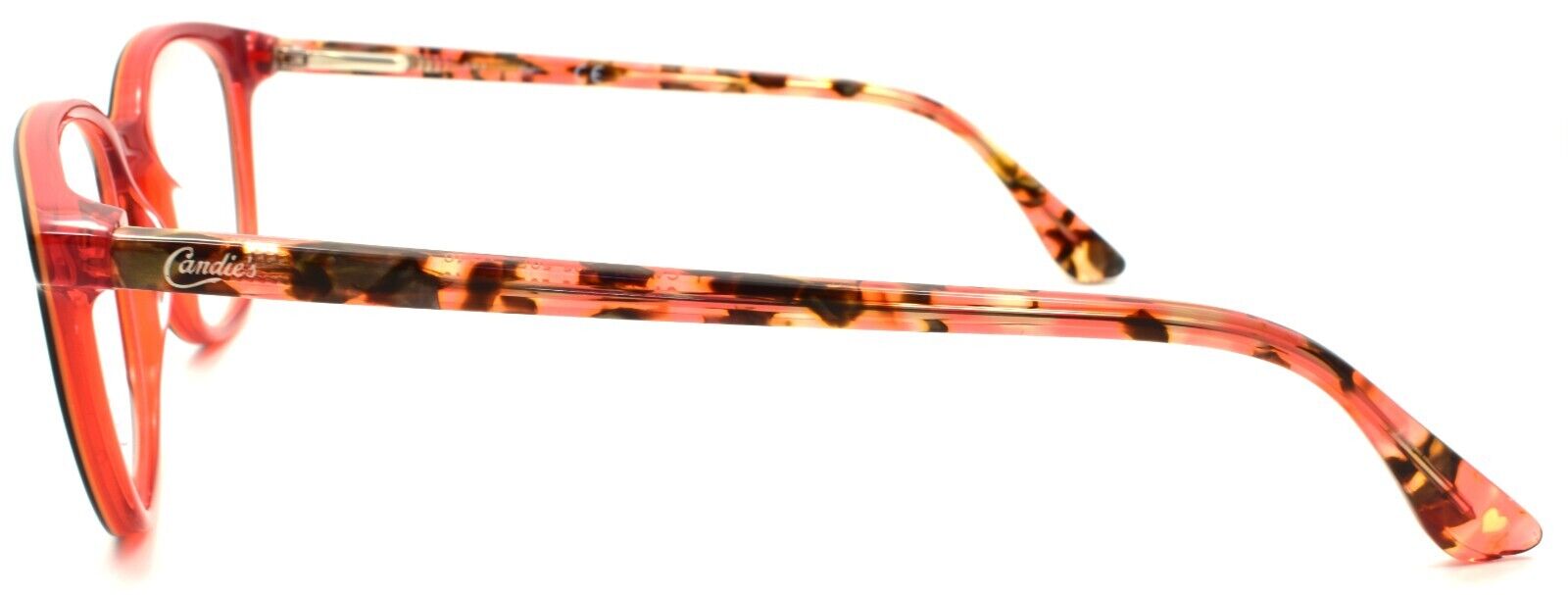 3-Candies CA0157 005 Women's Eyeglasses Frames 50-17-140 Black / Red-664689978977-IKSpecs