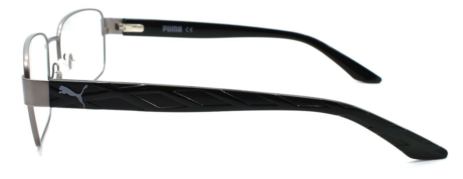 3-PUMA PU0025O 008 Men's Eyeglasses Frames 56-20-140 Ruthenium / Black-889652004037-IKSpecs