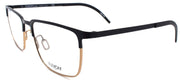 1-Flexon B2034 003 Men's Eyeglasses Black 54-18-145 Flexible Titanium-883900208185-IKSpecs