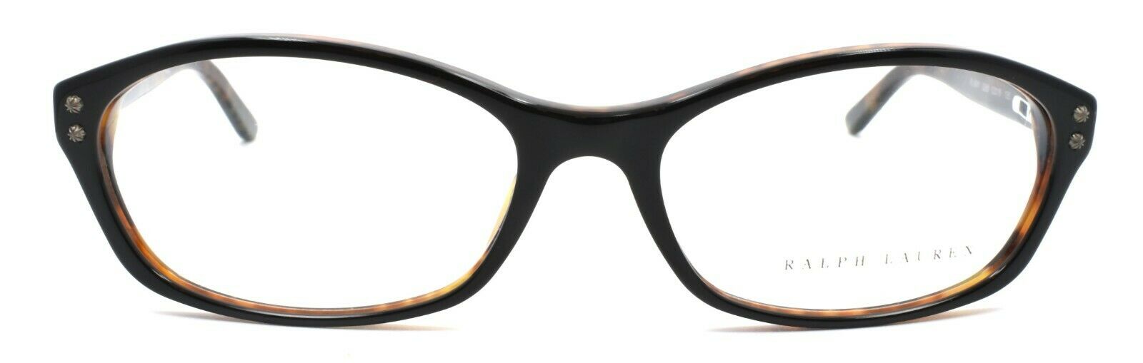 2-Ralph Lauren RL6091 5260 Women's Eyeglasses Frames 53-16-135 Black / Havana-713132447994-IKSpecs