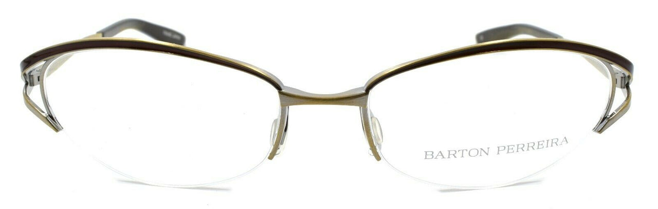 2-Barton Perreira Eliza Women's Glasses Frames 53-17-125 Cimarron / Antique Gold-672263038153-IKSpecs