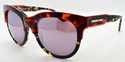 1-McQ Alexander McQueen MQ0054SK 004 Women's Sunglasses Havana / Mirrored-889652037288-IKSpecs