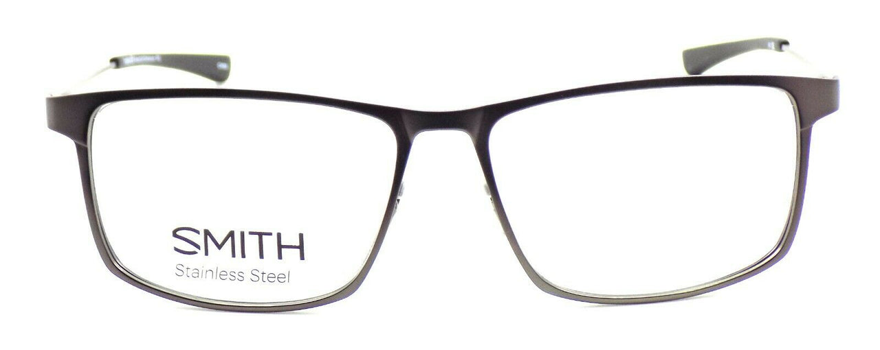 SMITH Optics Index56 FRE Men's Eyeglasses Frames 56-15-140 Matte Dark Ruthenium