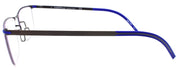 3-Flexon B2005 033 Men's Eyeglasses Frames Gunmetal 55-19-145 Flexible Titanium-883900204538-IKSpecs