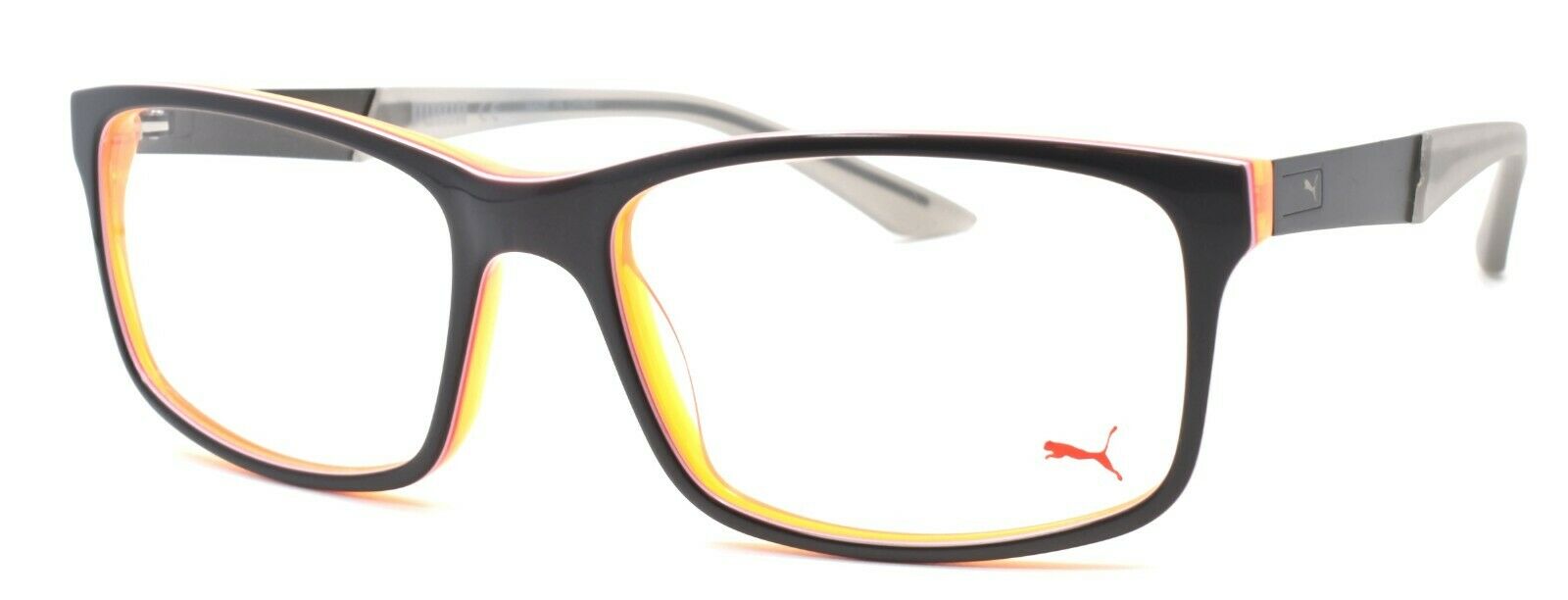 1-PUMA PU0074O 003 Men's Eyeglasses Frames 54-17-145 Gray + CASE-889652032931-IKSpecs