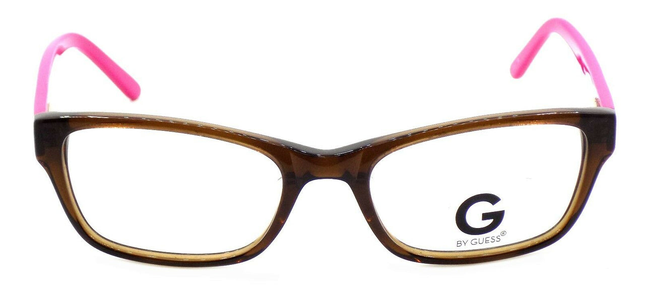 G by Guess GGA105 BRN Women's ASIAN FIT Eyeglasses Frames 52-18-135 Brown + Case