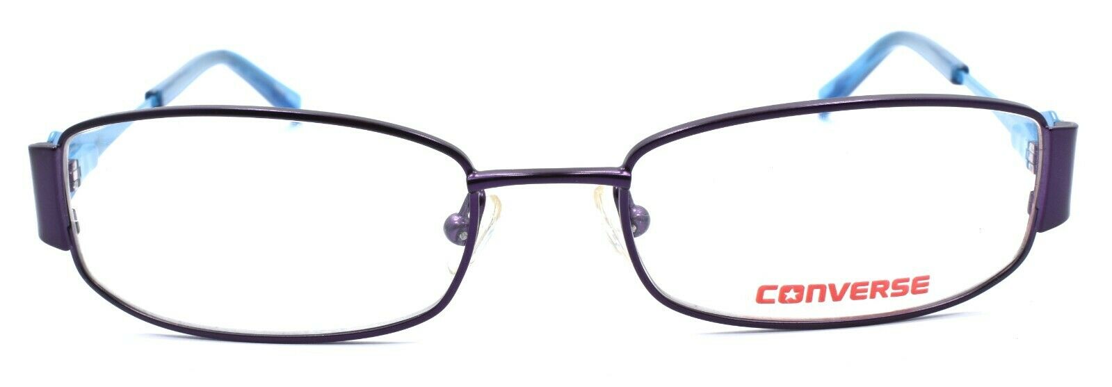 2-CONVERSE K002 Kids Eyeglasses Frames 50-17-135 Purple + CASE-751286244786-IKSpecs