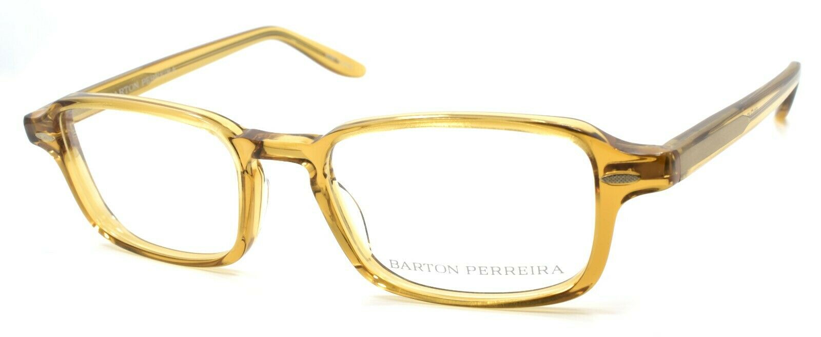 1-Barton Perreira Jeston AMA Unisex Eyeglasses Frames 50-19-145 Amaretto-672263038573-IKSpecs