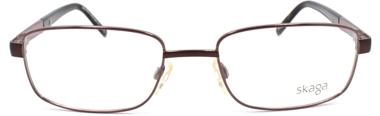 2-Skaga 3742 Harald 5203 Men's Eyeglasses Frames 56-20-145 Brown-Does not apply-IKSpecs