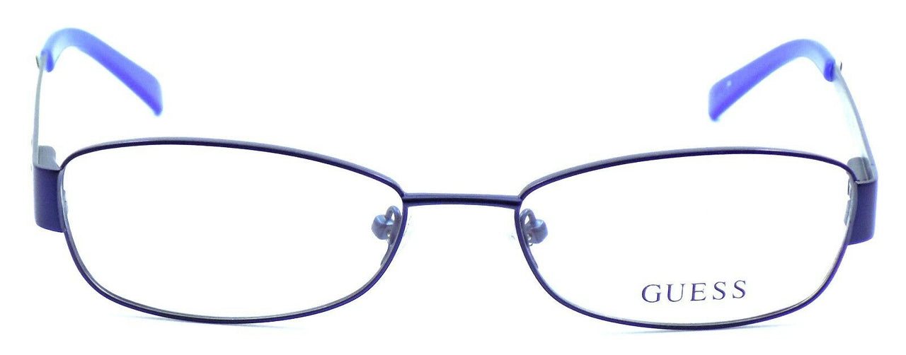 2-GUESS GU2404 BL Women's Eyeglasses Frames 53-17-135 Blue + CASE-715583959552-IKSpecs