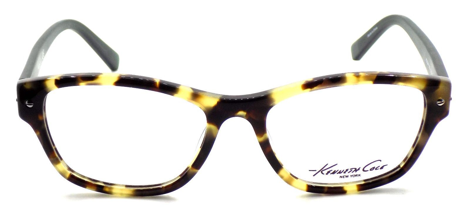 2-Kenneth Cole NY KC0244 053 Women's Eyeglasses 52-17-135 Blonde Havana + CASE-664689815555-IKSpecs