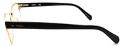 3-Fossil FOS 7007 807 Women's Eyeglasses Frames 52-16-140 Black / Gold-762753985163-IKSpecs
