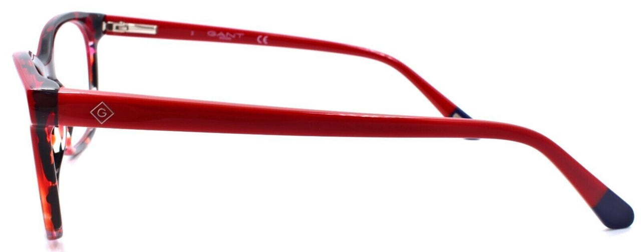 GANT GA4095 054 Women's Eyeglasses Frames Petite 49-17-135 Red Havana