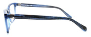 3-Fossil FOS 7035 QM4 Men's Eyeglasses Frames 54-17-145 Crystal Blue + CASE-716736080871-IKSpecs