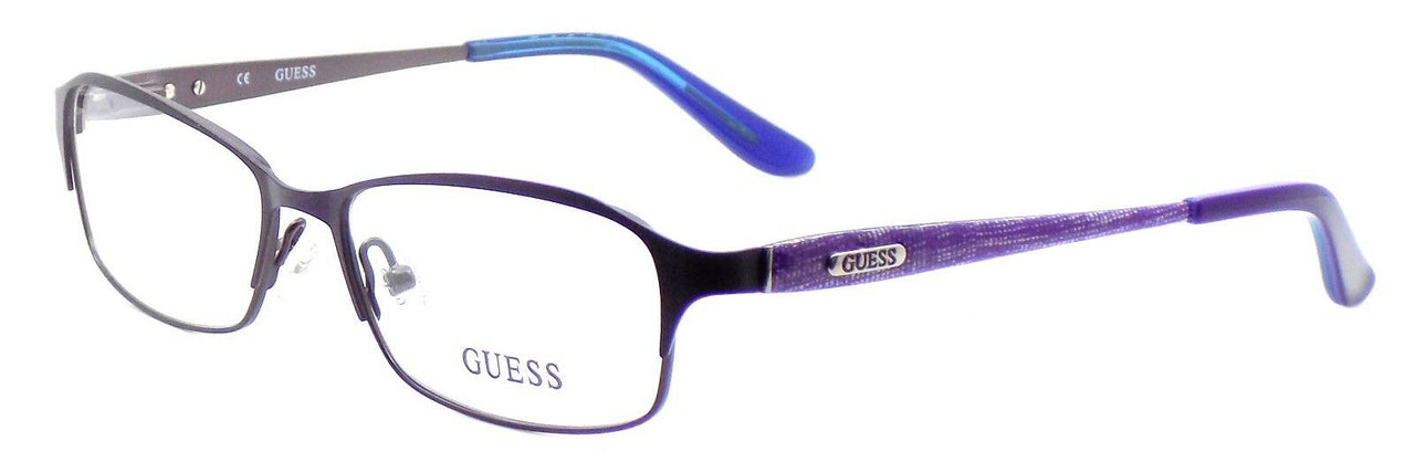 1-GUESS GU2424 PUR Women's Eyeglasses Frames 51-15-135 Purple + CASE-715583997523-IKSpecs