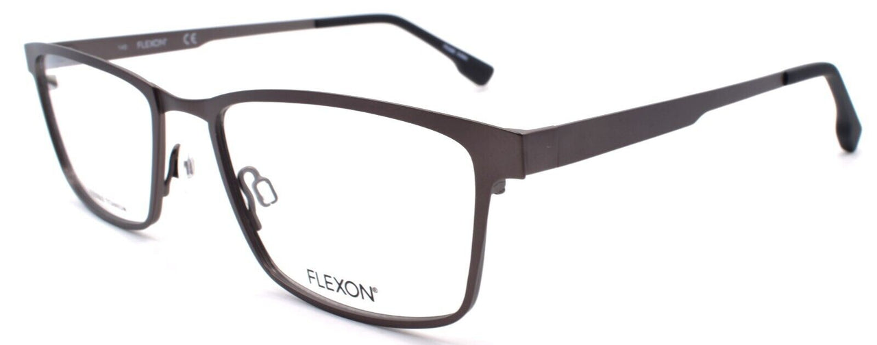2-Flexon FLX 1003 MAG 033 Men's Eyeglasses Gunmetal 54-18-145 + Clip On Sunglasses-883900206693-IKSpecs