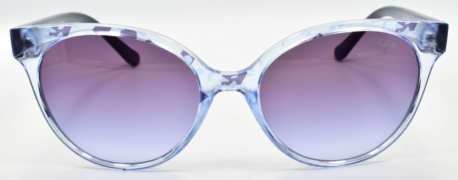 2-Vogue VO5246-S 27274Q Women's Sunglasses Light Blue Textured / Violet Gradient-8056597076364-IKSpecs